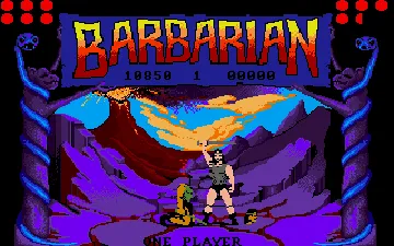 Barbarian - The Ultimate Warrior screen shot game playing